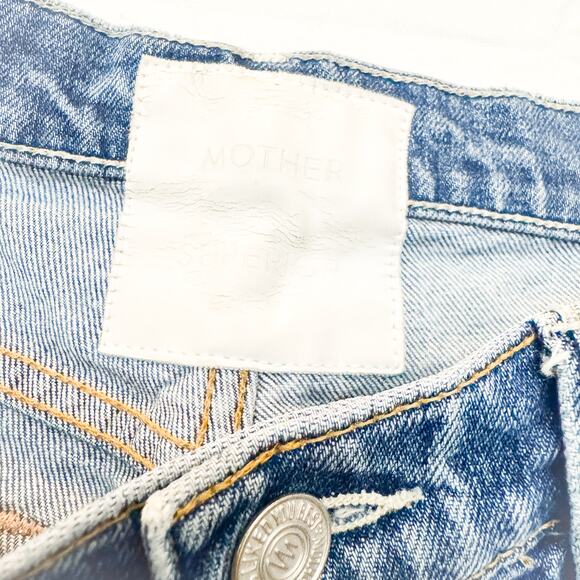 Mother Superior The Sinner Ice Cream, You Scream Ripped Denim Jeans SIze 25 - Picture 6 of 10